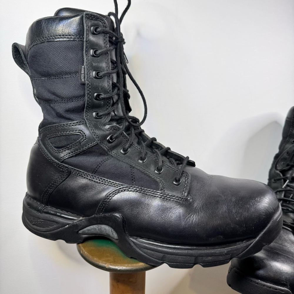 DANNER 8” Striker II GTX Leather Gore-Tex Tactical Lace Up Boots BLACK / SIZE 12 - Picture 2 of 15